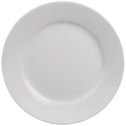 Gastronoble Teller Olympia Athena | rund | breiter Rand | 20,2cm | 24 Teller | Porzellan