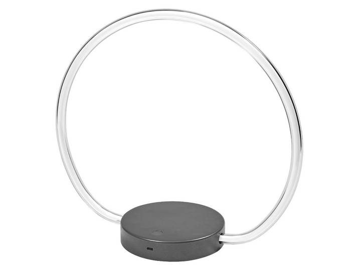 Osram Led-Tischleuchte, Dunkelgrau, Kunststoff, 15x34.9x36.7 cm, Lampen & Leuchten, Innenbeleuchtung, Tischlampen
