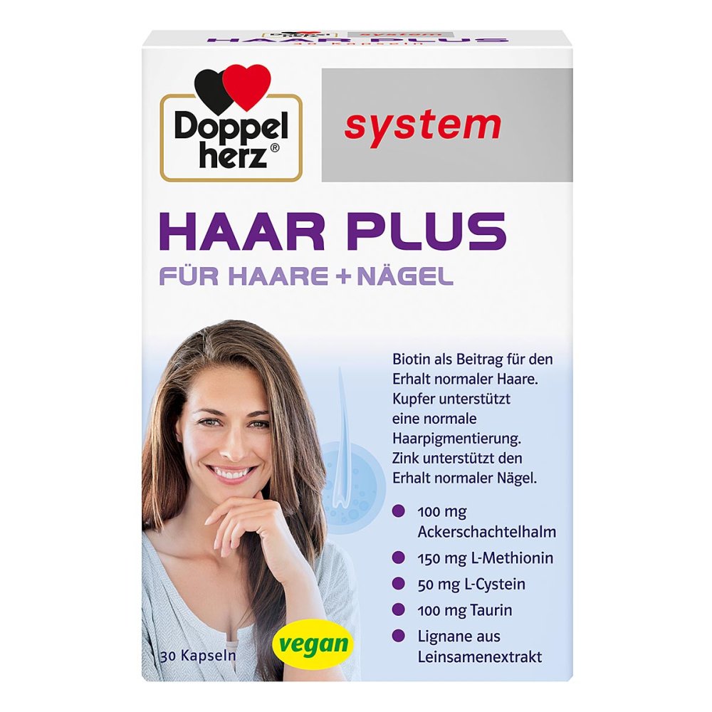Queisser Pharma GmbH & Co. KG Doppelherz Haar Plus System Kapseln 18758737