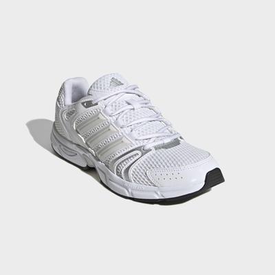 Sneaker ADIDAS SPORTSWEAR "ECLYPTIX CONTROL", Damen, Gr. 40, cloud weiß, grau one, silber metallic, Textil, Schuhe Sneaker, inspiriert vom Design des adistar control