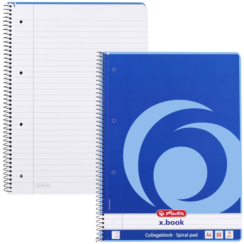 herlitz Collegeblock DIN A4 liniert 400129765