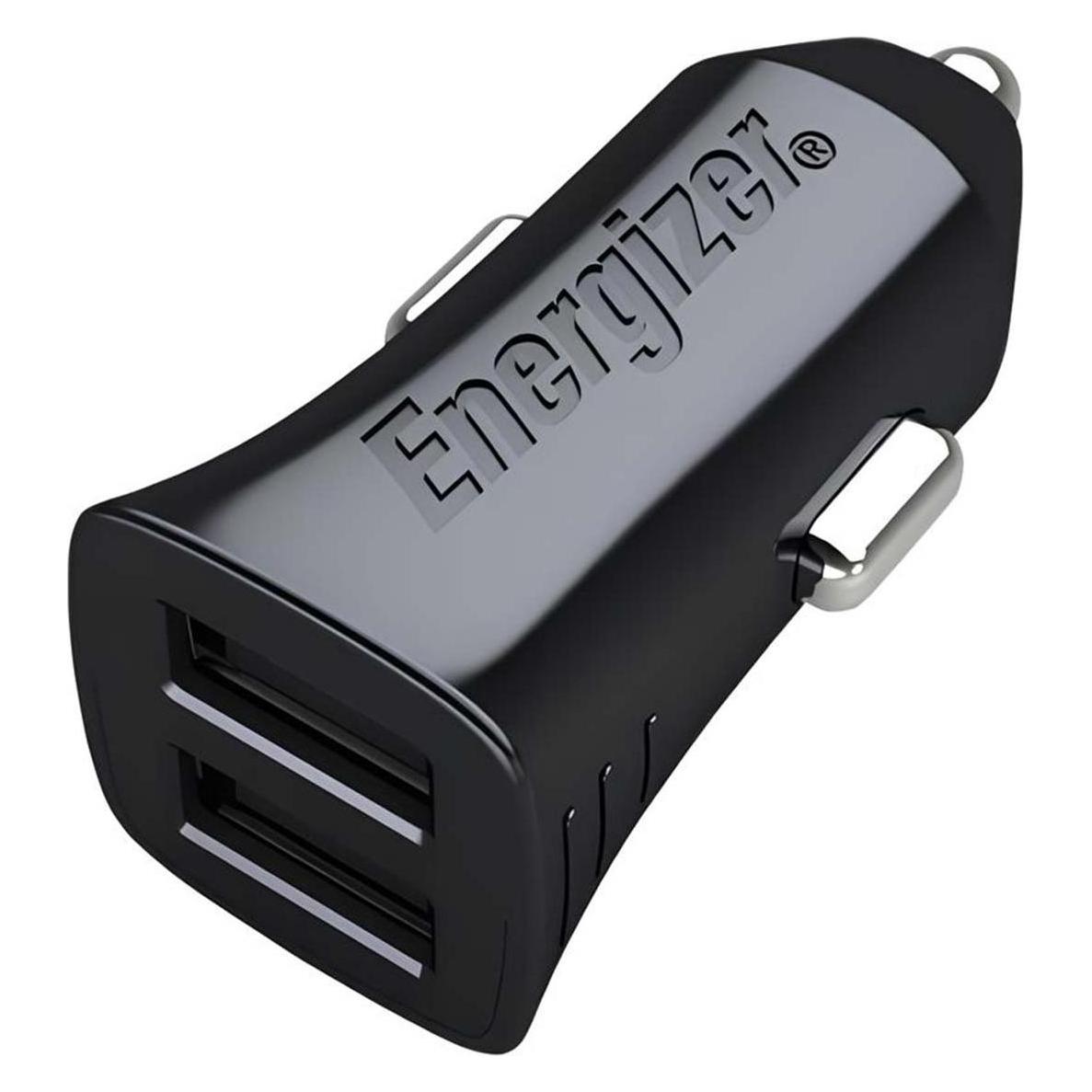 Energizer Car Charger 12W 2xUSB, schwarz (21833816)