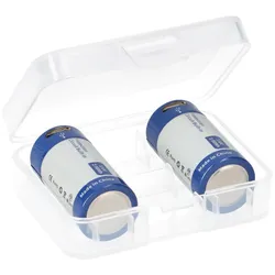2x Keeppower 16340 800mAh protected 2A USB Li-Ion