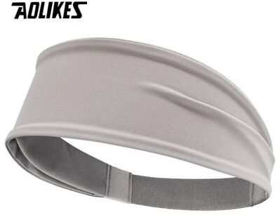 Uplift Picks AOLIKES Non Slip Moisture Wicking Sports Headband For Running Cycling Yoga And Fitness gray