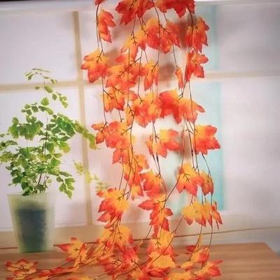 Inspire Essentials Autumn Maple Leaf Garland Vine Fall Home Holiday Decor Autumn Maple Leaf Garland Vine Fall Home Holiday Decor