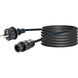 Schwaiger, Zubehör Stromerzeuger, Wechselrichter-Anschlusskabel Batterie->Schuko 10m