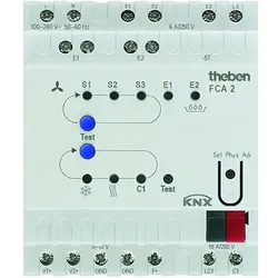 Theben 4920210 KNX Fan Coil Aktor, Grundgerät FCA 2 KNX