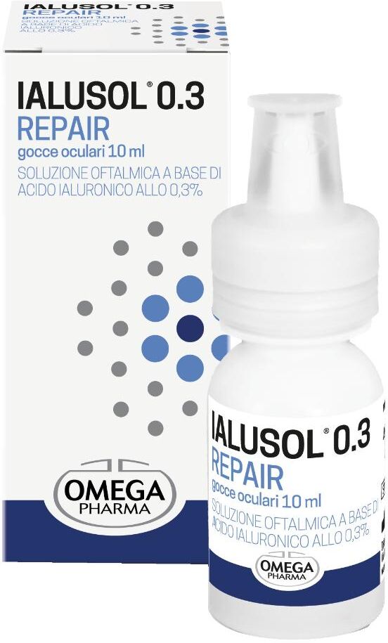 OMEGA PHARMA SpA IALUSOL Repair 0,3 Gtt 10ml