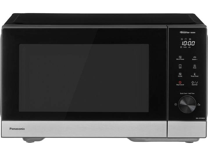 PANASONIC Mikrowelle NN-GD38QSWPG , schwarz, B:49,5cm H:29,2cm T:37,8cm, Mikrowellen, Mikrowelle