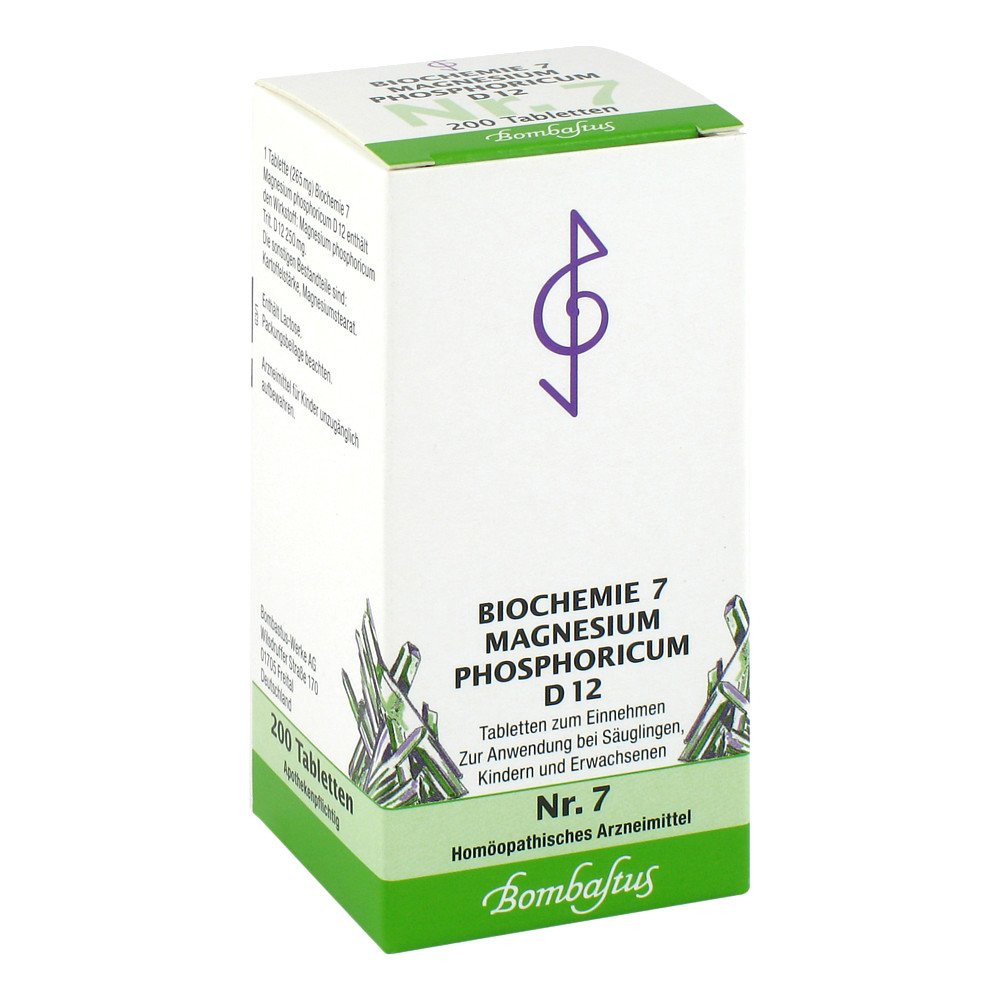 Bombastus-Werke AG Biochemie 7 Magnesium phosphoricum D12 Tabletten 01073685