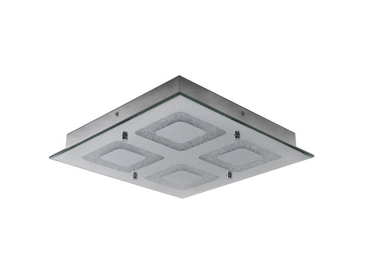 Näve Led-Deckenleuchte Mirror, Chromfarben, Metall, Glas, 5.8 cm, Lampen & Leuchten, LED Beleuchtung, LED-Deckenleuchten