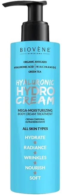 Biovene Hyaluronic Hydro Cream Mega-Moisturizing Creme Corporal 200 ml