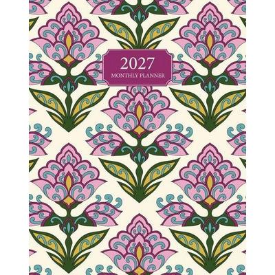 Tulip Flowers 2027 7.5 X 9.5 Booklet Monthly Planner