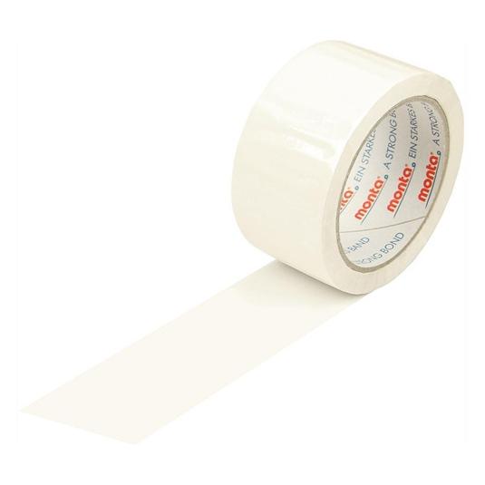 Monta Klebeband 331 Breite 50mm Lnge 66m Strke 48 PP wei - VPE: 36 (50 mm) (5520403)
