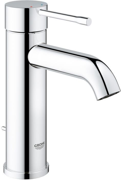 Grohe Essence Waschtischarmatur 23589001 S-Size, chrom, mit Ablaufgarnitur