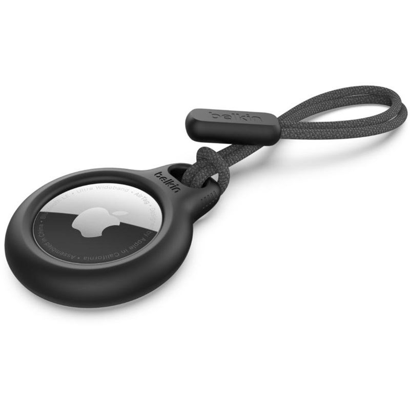 Belkin Secure Holder mit Schlaufe für Apple Airtag, schwarz