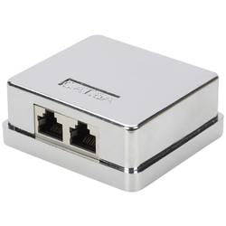Digitus Netzwerkdose Aufputz CAT 6a 2 Port Mehrfarbig DN-93713