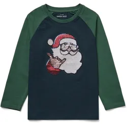 Tchibo - Kinder Raglan-Shirt - Jungen - Gr. 122/128 - dunkelblau