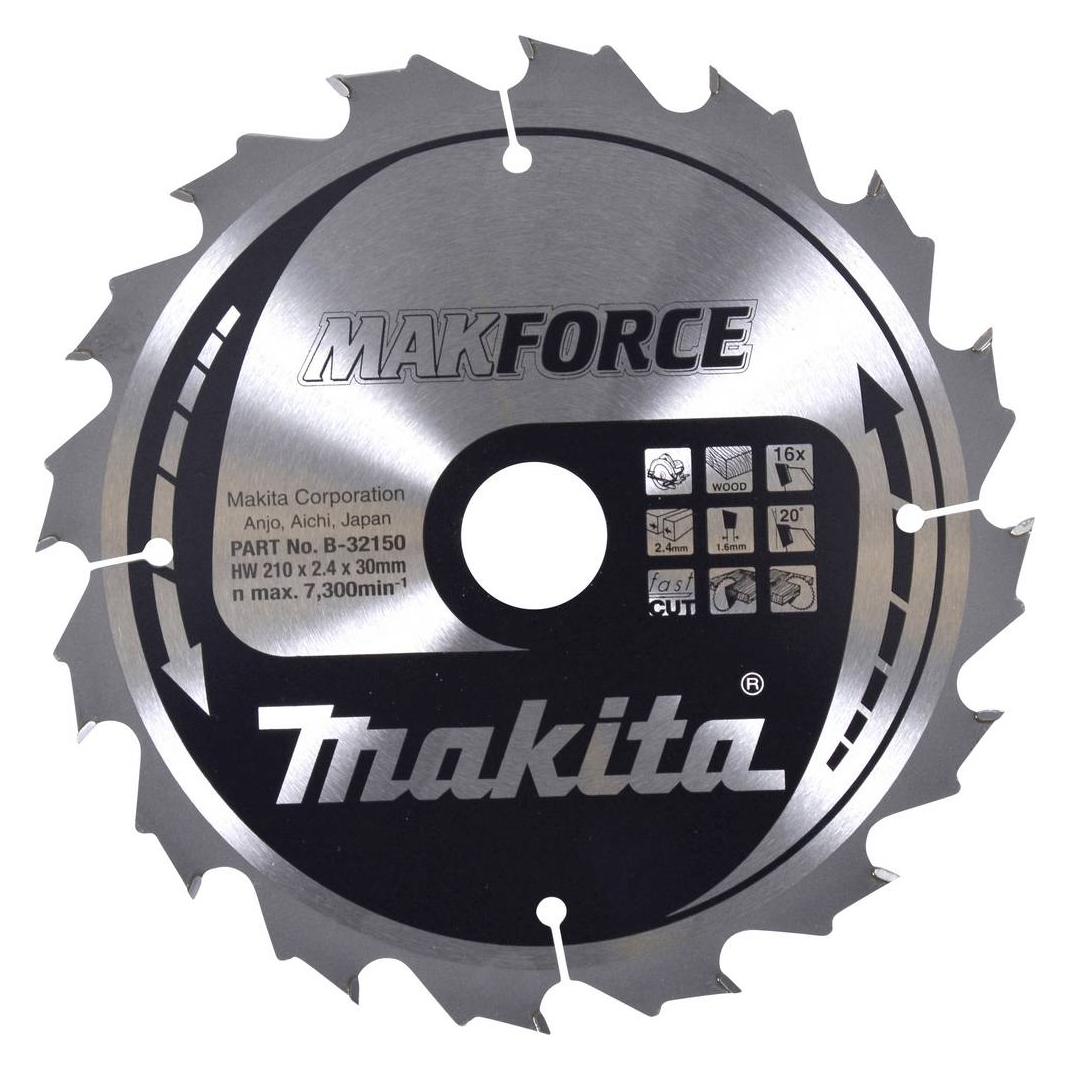 Makita MAKFORCE Sägeb. 210x30x16Z (B-32150)