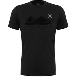 Montura, Herren, Funktionsshirt, Peaks Merino T-Shirt (M), Schwarz