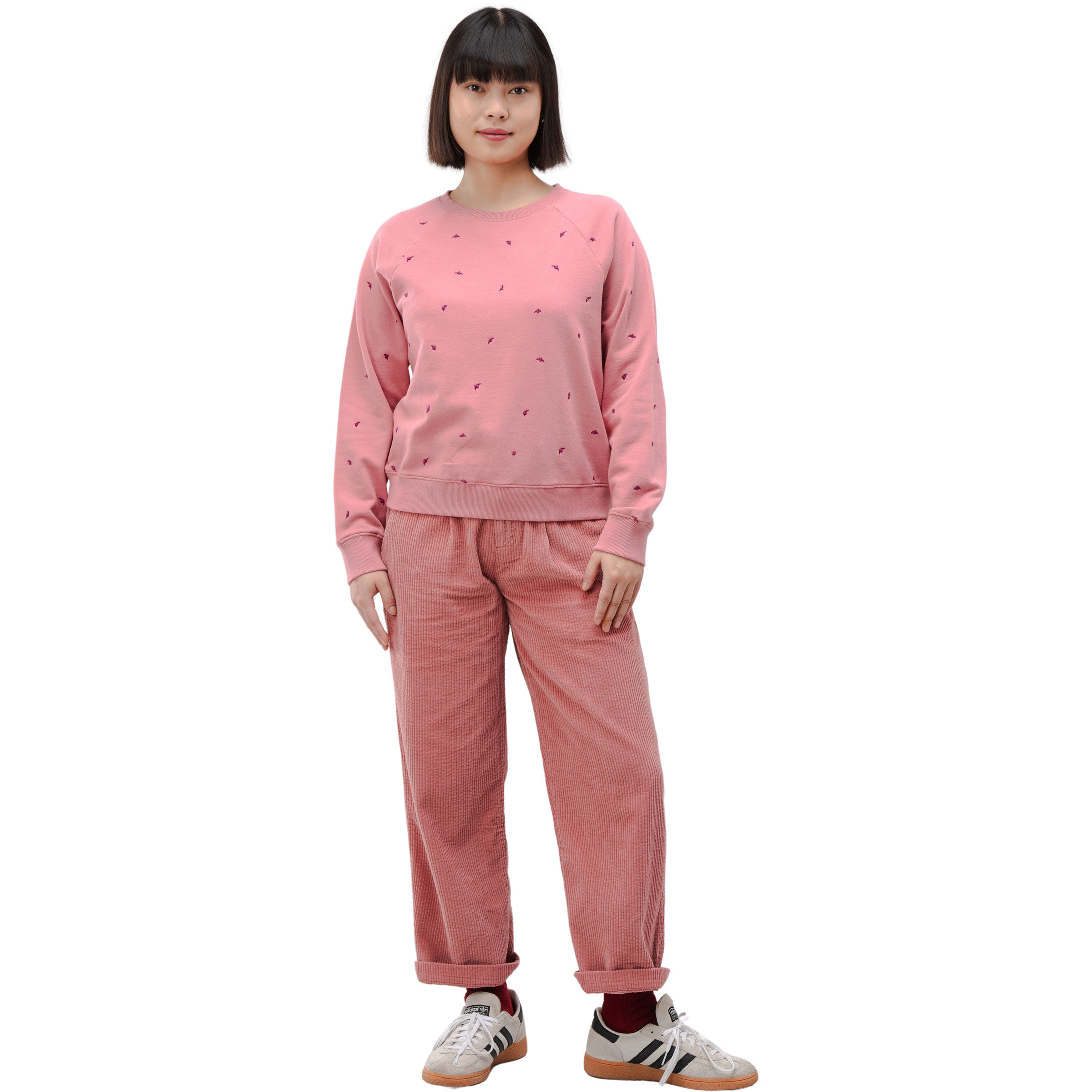 Brava Fabrics Dusk Raglan Damen Pullover rosa Größe L Lifestyle