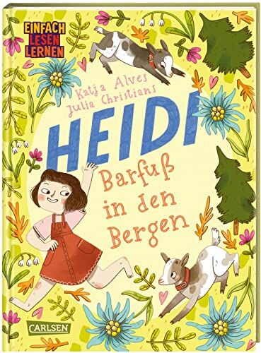 Katja Alves - Barfuß in den Bergen: Einfach Lesen lernen Ein Heidi-Buch für Leseanfänger*innen - Preis vom 06.10.2026 07:26:00 h