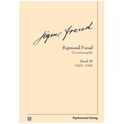 Gesamtausgabe (SFG), Band 10, Fachbücher von Sigmund Freud