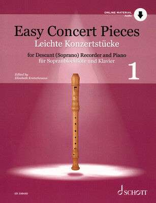 Schott Easy Concert Pieces Recorder 1