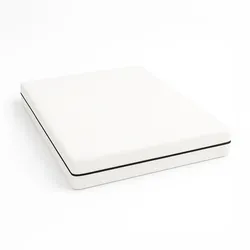 THE WHITE STONE Matratze 120x200 cm mit Taschenfedern und hypoallergenem Schaum, 24 cm hoch, orthopädisch, milbendichter Bezug