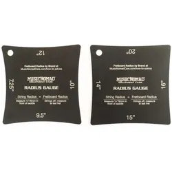 Nomad MN603 Precision Radius Gauge Set, Zubehör Instrumente, Schwarz