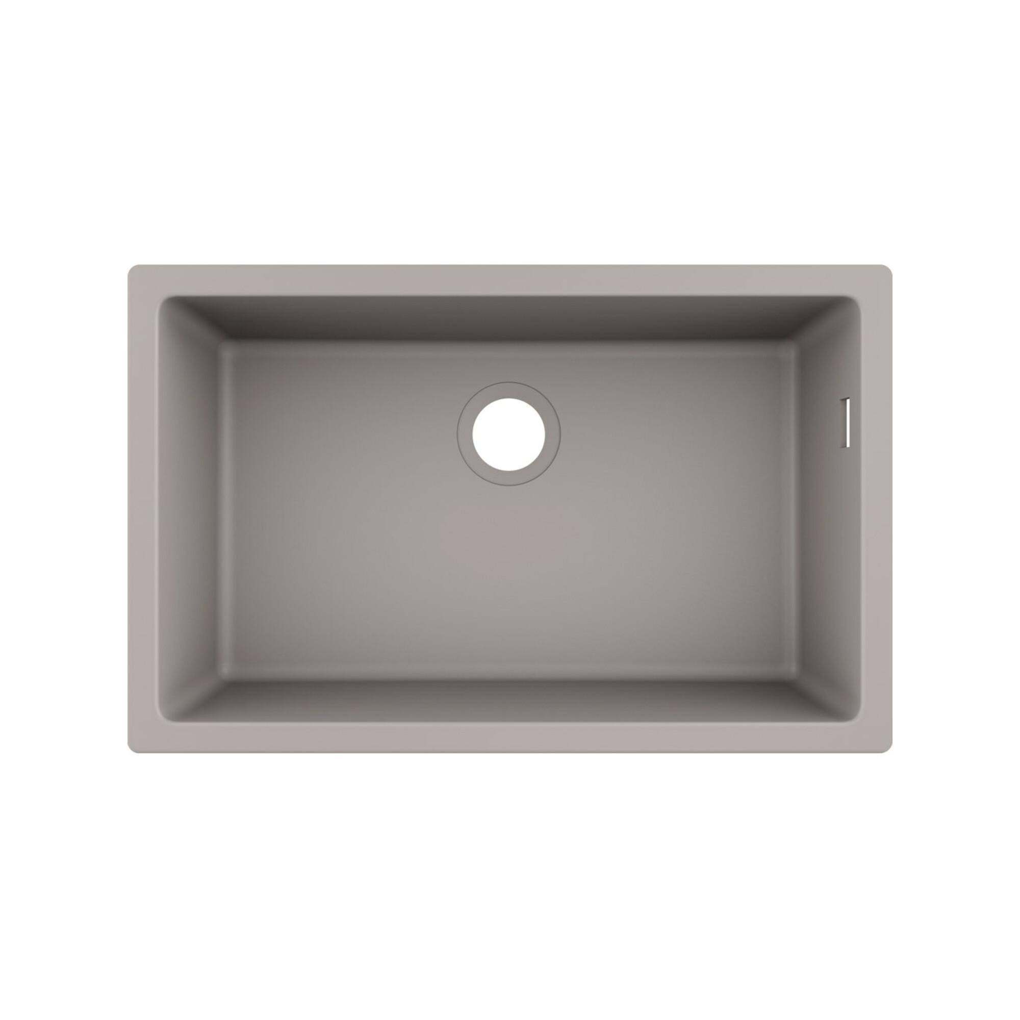 hansgrohe Unterbauspüle 660 S510-U660 658x398mm, 1 Hauptbe., o. HL, betongrau (43432380)