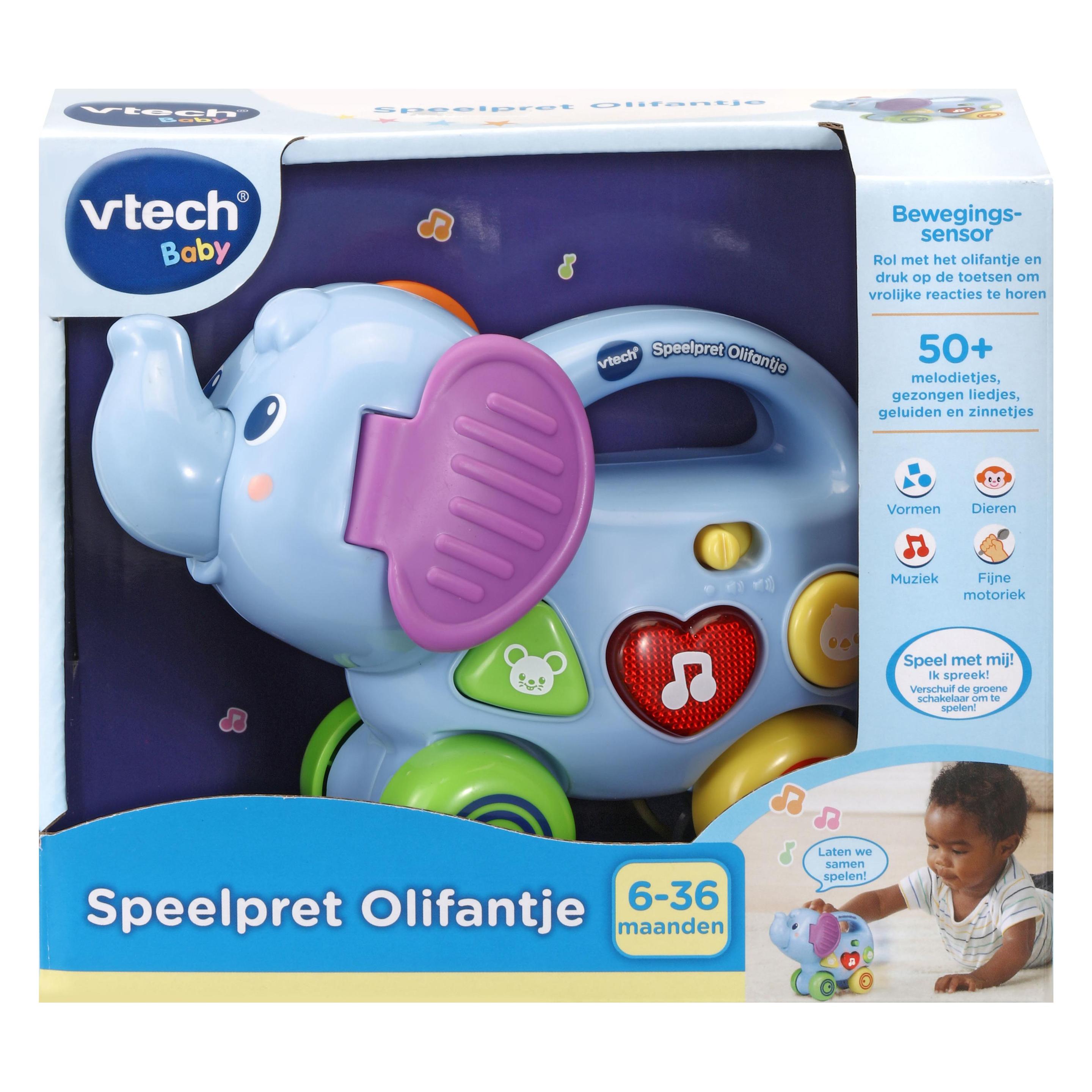 VTech spielt lustigen Elefanten (Niederländisch, 0.50 - 3 Jahre) (80-513623)
