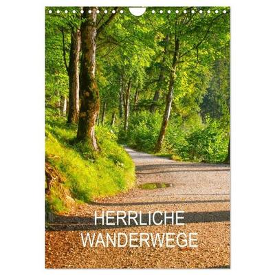 Herrliche Wanderwege (Wandkalender 2026 DIN A4 hoch), CALVENDO Monatskalender