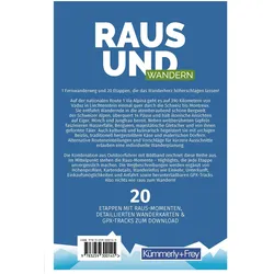 Kümmerly+Frey Raus und Wandern Via Alpina - Wanderführer, Reisebücher