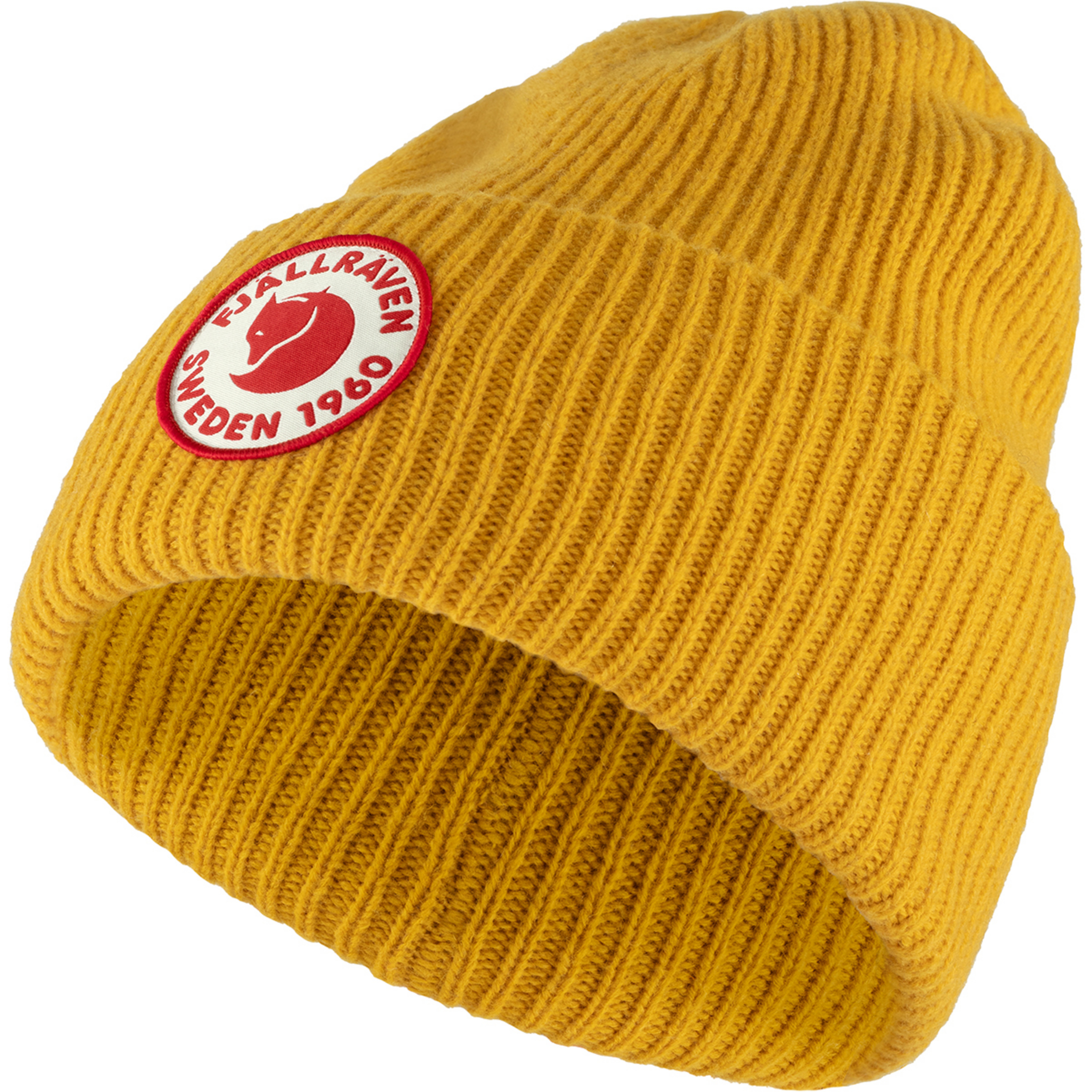 Fjällräven 1960 Logo Mützen & Beanies gelb Lifestyle Hautfreundlich
