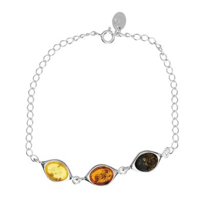 Armband OSTSEE-SCHMUCK "Ostsee-Schmuck Armband Canissa Armband Canissa", silber, Armbänder, Damen, 19cm, Silber 925 (Sterlingsilber), Armband