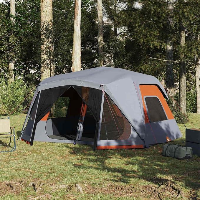 Familienzelt 10 Personen Blau Quick Release