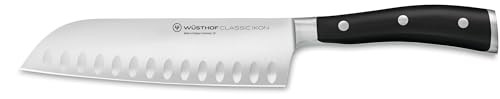 WÜSTHOF Classic Ikon Santoku mes, 17 cm, Zwart