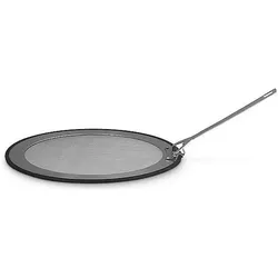Le Creuset Pfannenspritzschutz, Zubehör Kochgeschirr, Silber, Schwarz