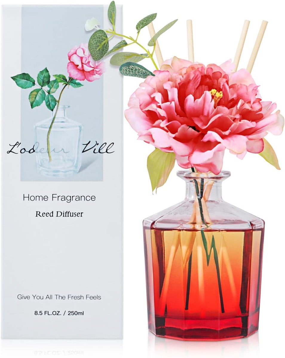 SnelShoppen Luxe Geurstokjes Diffuser 250ml met 10 Stokjes
