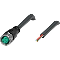 Pepperl & Fuchs Kabeldose, Elektronikkabel + Stecker, Schwarz