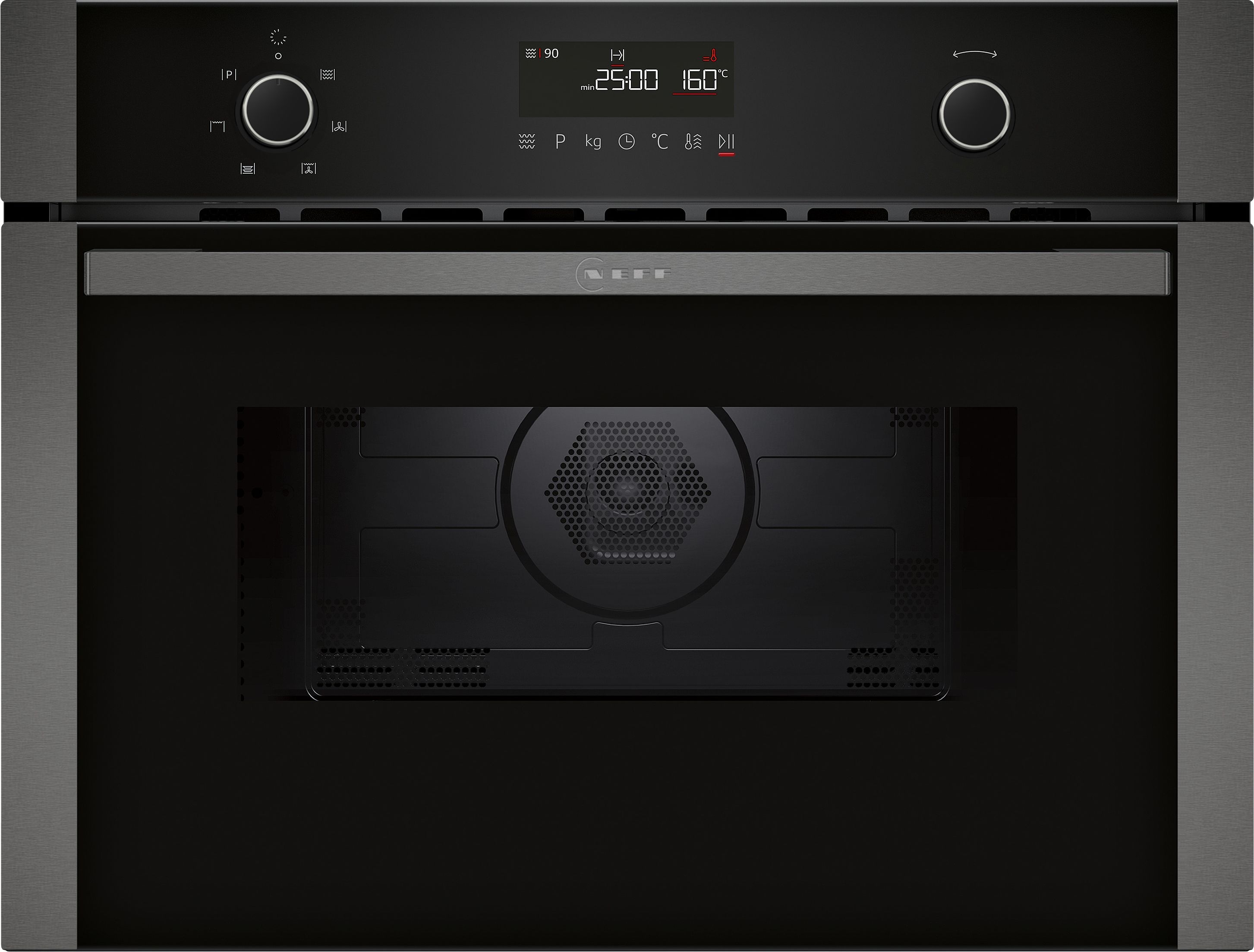 Neff N50 C1AMG84G1 Einbaubackofen kompakt AutoClean Mikrowelle