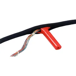 ABB CPS25W-25-FR-EU Bind-It Gewebeschlauch Flammwidrig, Poly., -50-125°C schwarz, Nenn-Ø 25 mm 7TCG054800R0050 CPS25W25FREU  - 2 Stück