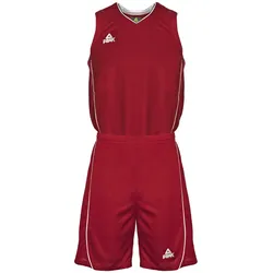 PEAK Team Basketballtrikot-Set Herren 20096 - burgund/weiss XS