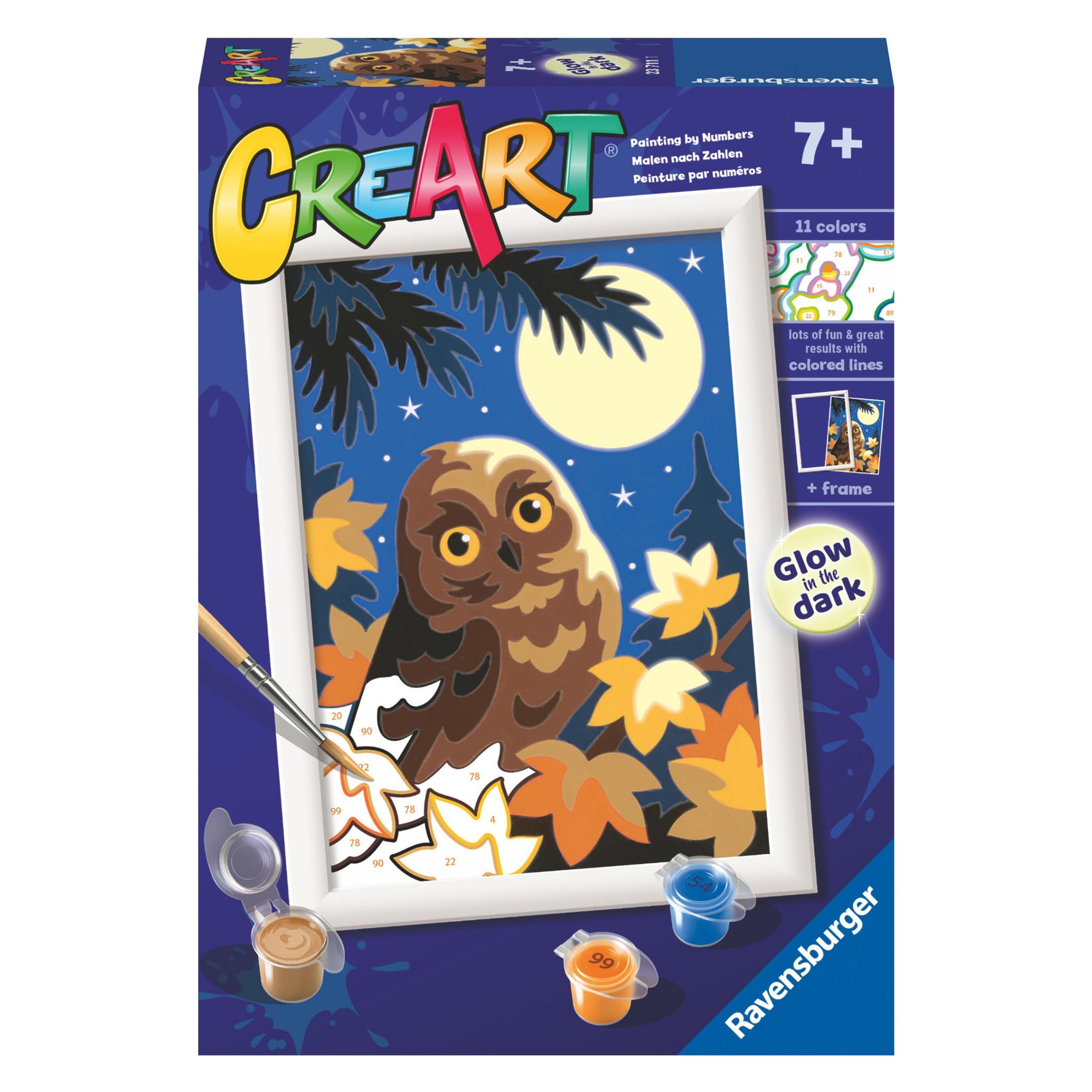 Ravensburger CreArt Series E Classic - Owl in the moonlight (237111)