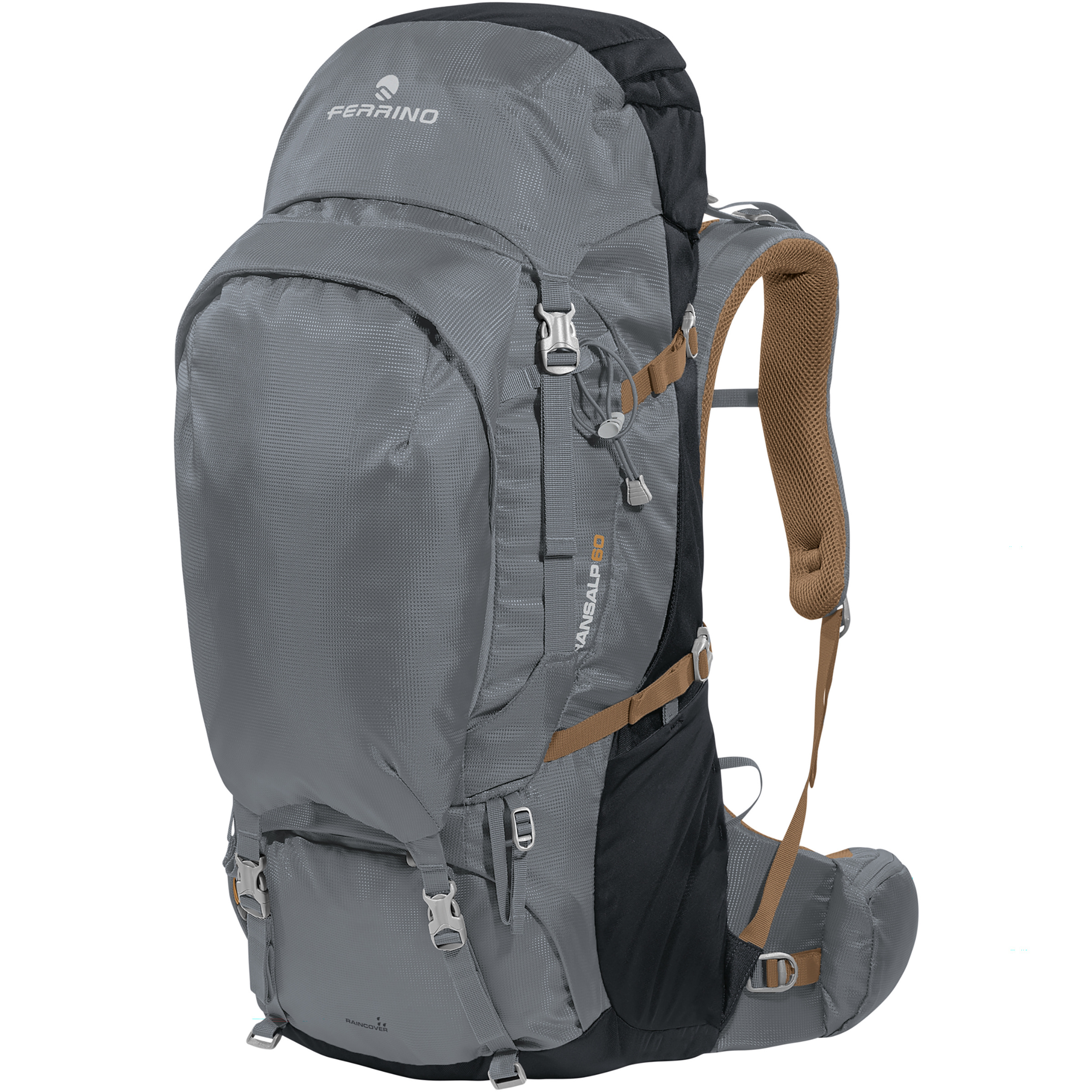 Ferrino Transalp 60 Wanderrucksack grau Größe 60L Trekking Winddicht
