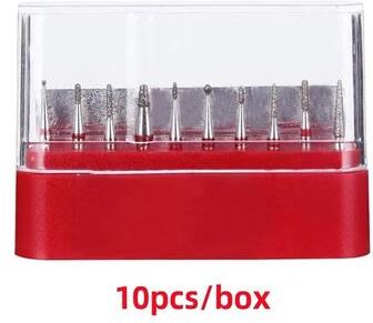 Uplift Essentials Dental Diamond Bur Kit With Storage Box For High Speed Handpiece fg 106