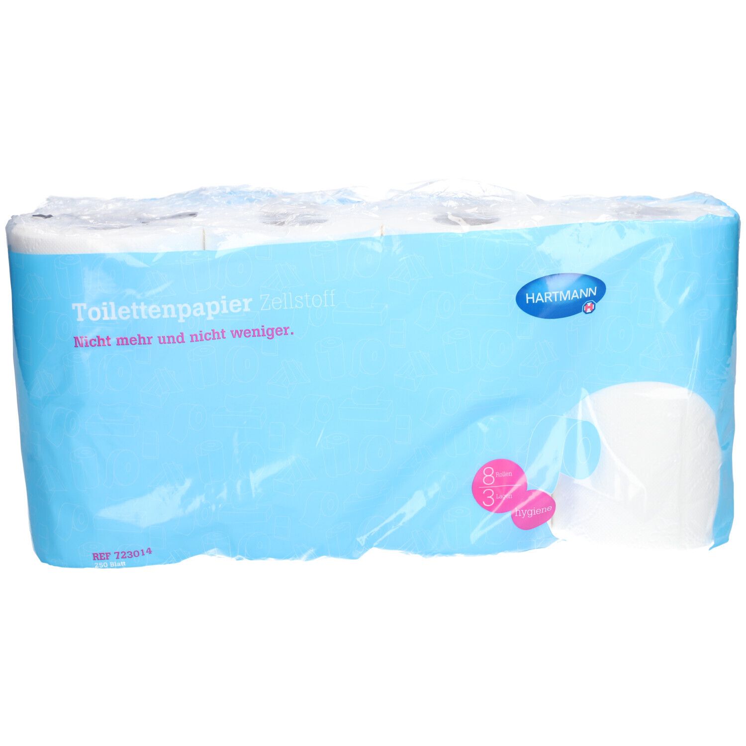 IVF WC-Papier Zells 3-lag 250 Blatt Rolle 8 Stk St Sonstige