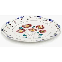 Serax Teller S Anemonen milk midnight flowers von Marni 31cm