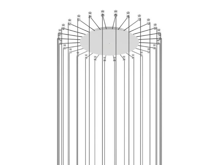 Lodes Baldachin Radial System - Weiß matt , 13–28